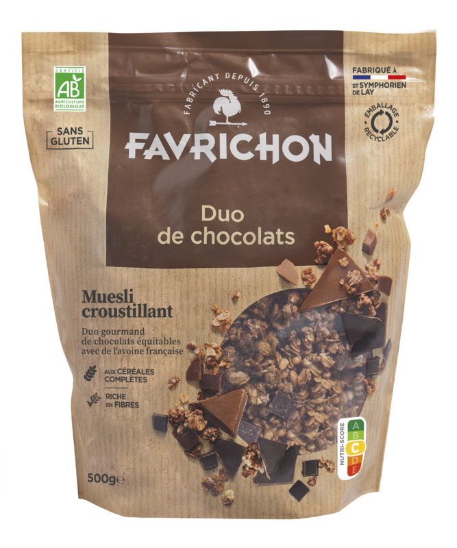 Muesli croustillant duo de chocolats - 1